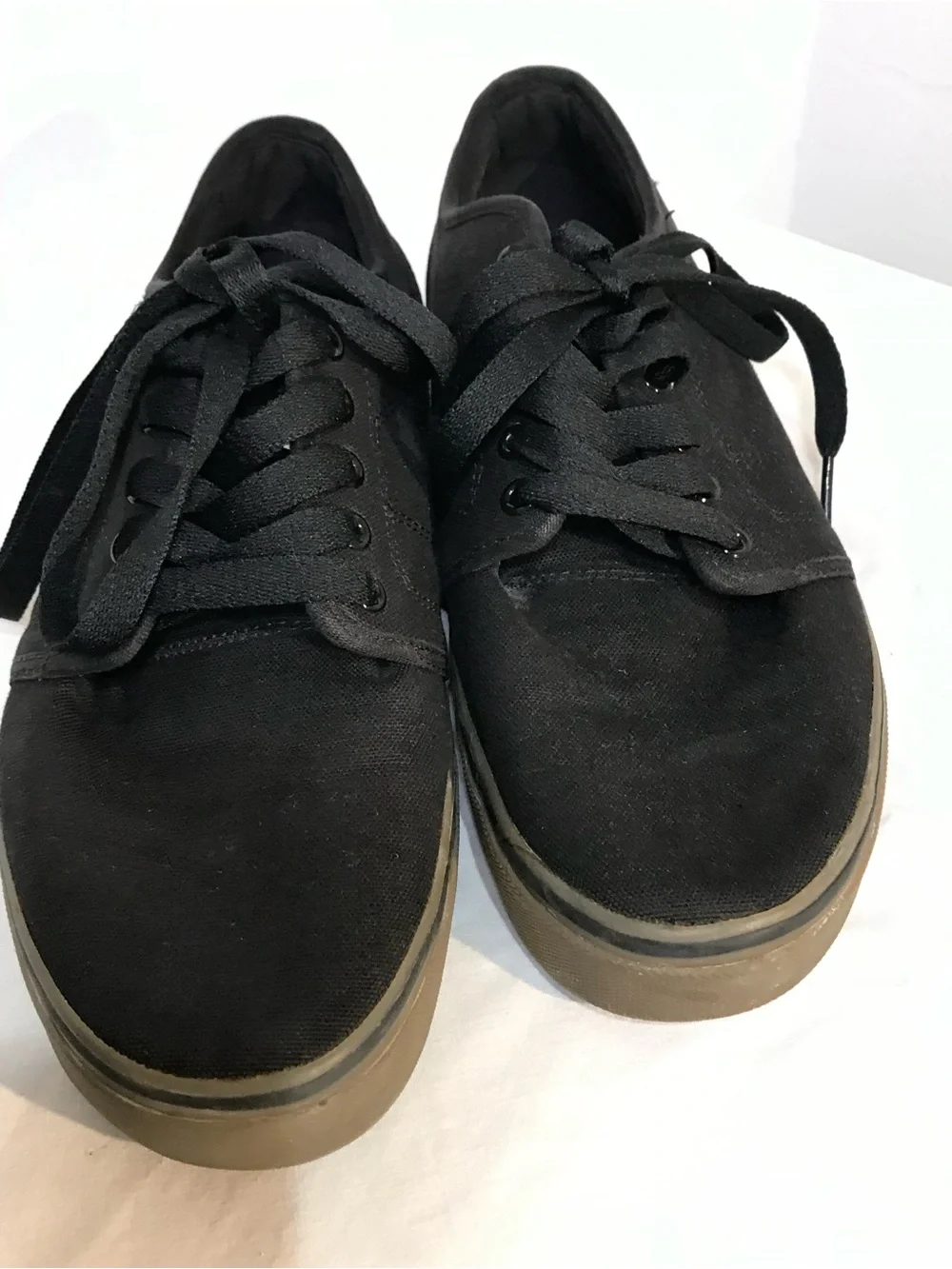 TONY HAWK Black Low-Top Lace-Up Skateboarding Shoes Sneakers for Skateboarding‎